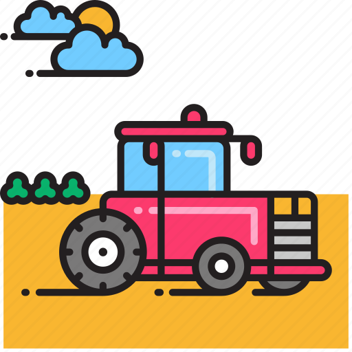 Farm, tractor icon - Download on Iconfinder on Iconfinder