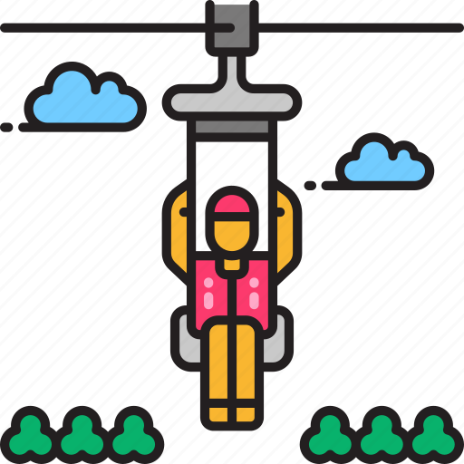Extreme sport, extreme sports, flying fox, zipline icon - Download on Iconfinder
