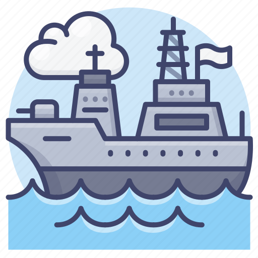 Aircraft, military, warship, battleship icon - Download on Iconfinder