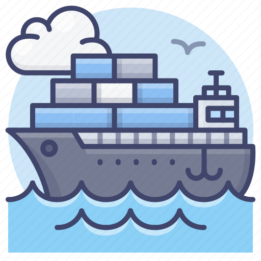 Cargo, tanker, ship, container icon - Download on Iconfinder