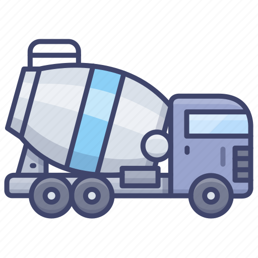 Concrete, mixer, cement, truck icon - Download on Iconfinder