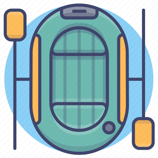 Dinghy, boat, rafting, lifeboat icon - Download on Iconfinder