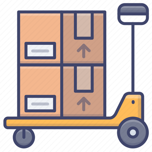 Forklift, pallet, jack, transport icon - Download on Iconfinder