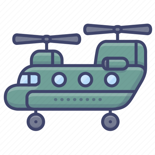 Military, aircraft, helicopter, transportation icon - Download on Iconfinder