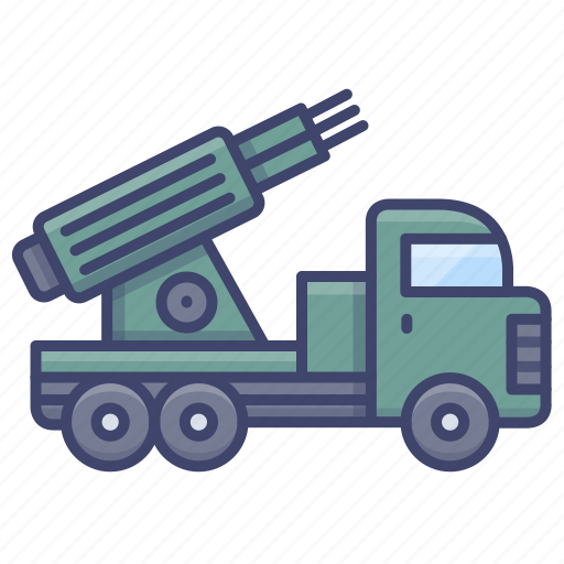 Missile, vehicle, military, launcher icon - Download on Iconfinder