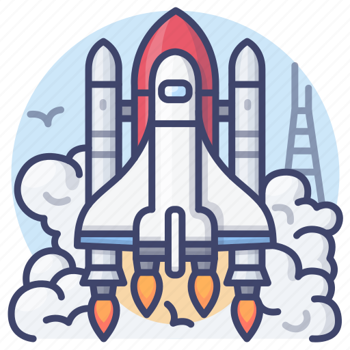 Rocket, launch, shuttle, space icon - Download on Iconfinder