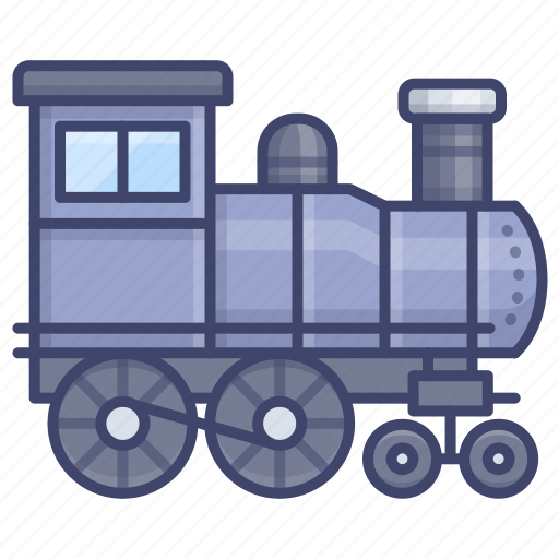 Steam, train, railway, locomotive icon - Download on Iconfinder