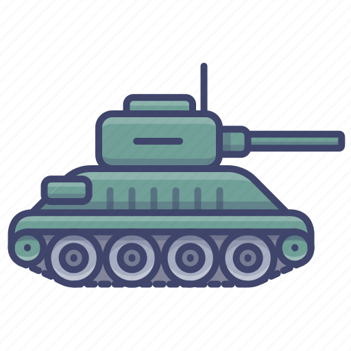 Tank, military, army, cannon icon - Download on Iconfinder