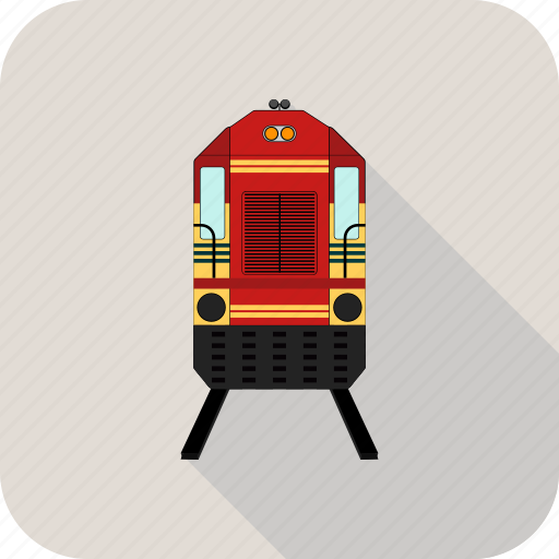 Railway, subway, train, transport icon - Download on Iconfinder