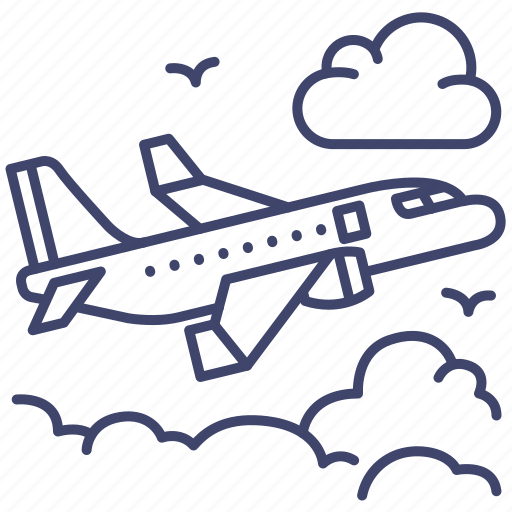 Plane, airplane, flight icon - Download on Iconfinder
