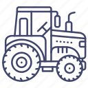 tractor, farming, agriculture, vehicle