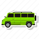 delivery, transport, van, vehicle