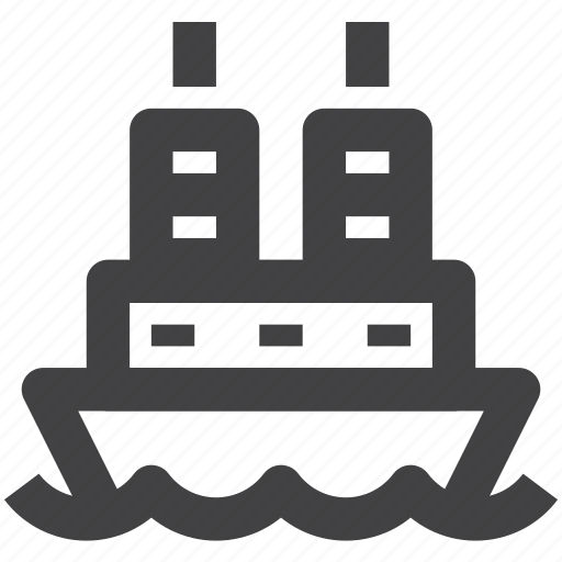 Cruise, ocean, sea, ship, traffic, transportion, vehycle icon - Download on Iconfinder