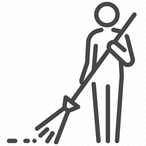 Dustman, keeper, scavenger, sweep, sweeper, trash icon - Download on Iconfinder
