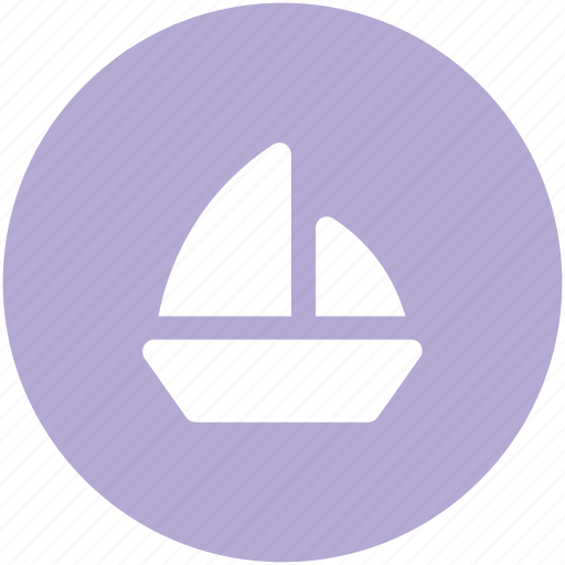 Boat, cruise, sailing boat, ship, vessel, water transport, yacht icon - Download on Iconfinder
