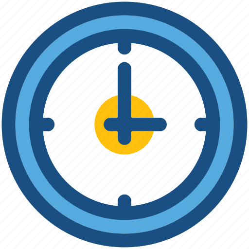 Clock, time, time keeper, timer, wall clock icon - Download on Iconfinder