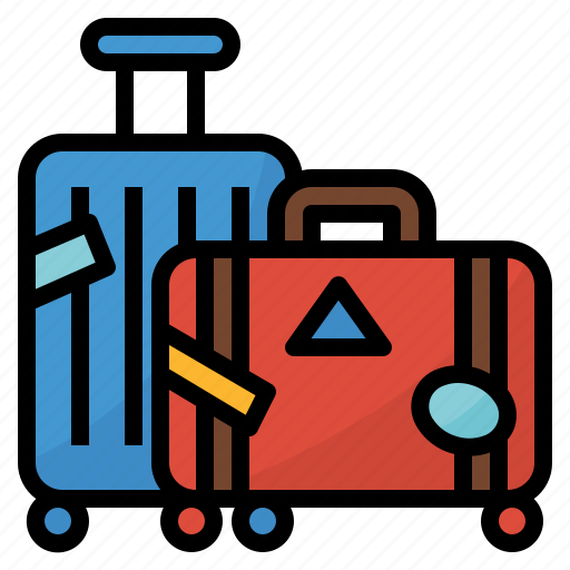 Baggage, luggage, suitcase, traveling icon - Download on Iconfinder