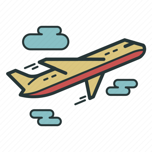 Aeroplane, plane, airplane, flight, fly, transport, travel icon - Download on Iconfinder