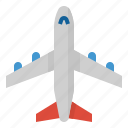 airplane, flight, transportation, travel
