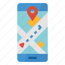 app, destination, location, map, navigation