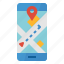 app, destination, location, map, navigation 