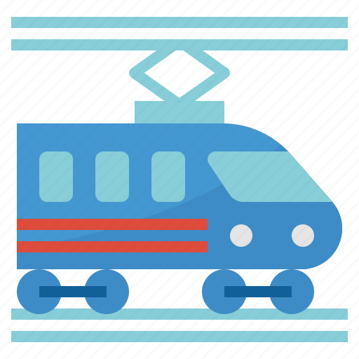Public, railway, subway, train, transport icon - Download on Iconfinder
