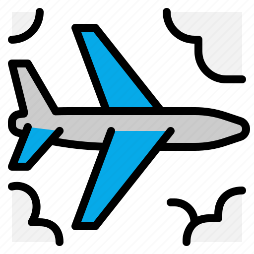 Airplane, flight, fly, transport icon - Download on Iconfinder