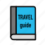 guide, map, paper, travel, trip 