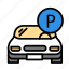 car, park, parking 