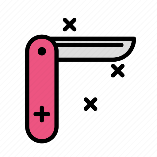 Defense, knife, swiss icon - Download on Iconfinder