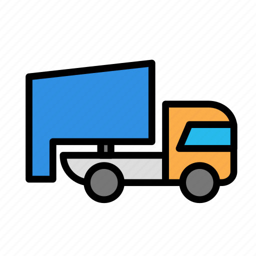 Construction, roadwork, transporter, truck icon - Download on Iconfinder