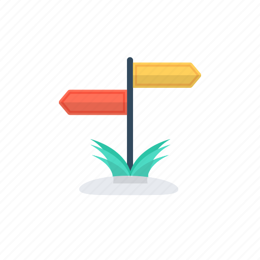 Direction post, finger post, guidepost, roadpost, signpost icon - Download on Iconfinder
