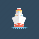 cruise liner, cruise ship, luxury ship, passenger ship, watercraft
