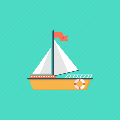 Boat, cruise liner, cruise ship, sailing vessel, watercraft icon - Download on Iconfinder