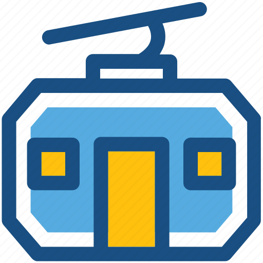 Aerial lift, chairlift, detachable, ropeway, ski lift icon - Download on Iconfinder