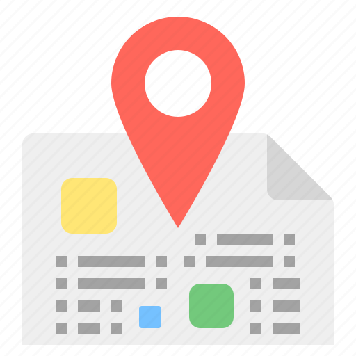Document, gps, infomation, location, travel icon - Download on Iconfinder