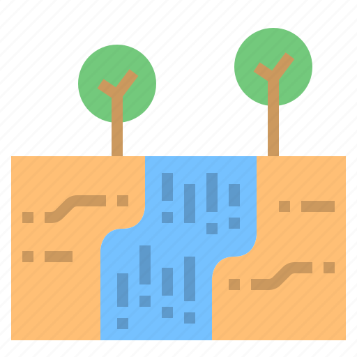 Adventure, forest, travel, waterfall icon - Download on Iconfinder