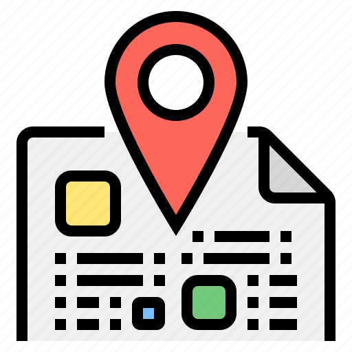 Document, gps, infomation, location, travel icon - Download on Iconfinder