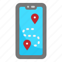 gps, location, map, mobile, travel