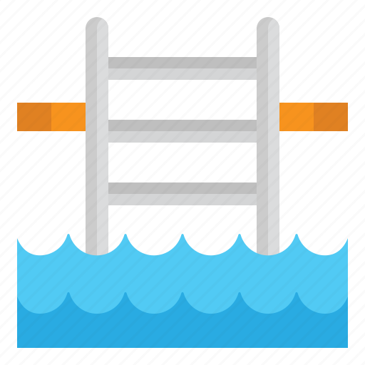 Pool, stairs, swimingpool, swimming, travel icon - Download on Iconfinder