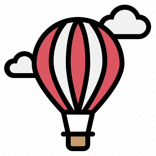 Air, balloon, fly, hot, parachute icon - Download on Iconfinder