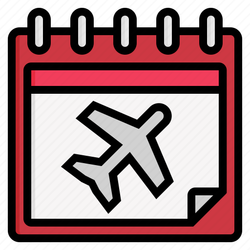 Calendar, plan, schedule, travel, vacation icon - Download on Iconfinder