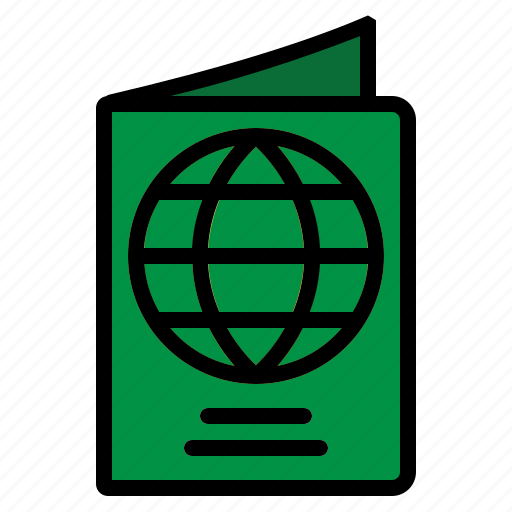 Book, identification, pass, passport, port icon - Download on Iconfinder
