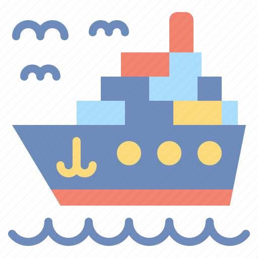 Cruise, ship, transport, transportation, travel icon - Download on Iconfinder