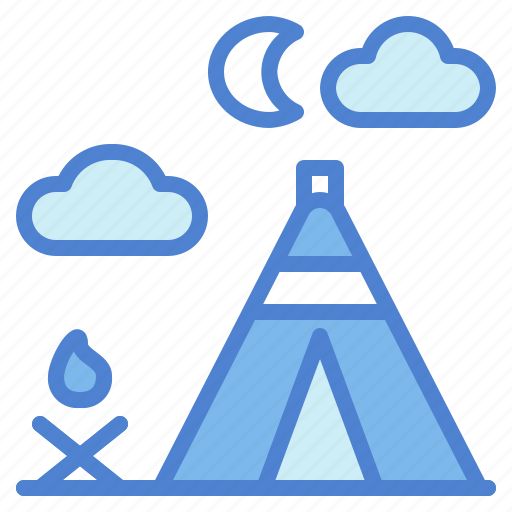 Camping, holidays, outdoor, tent icon - Download on Iconfinder