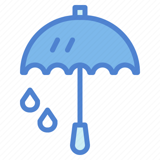 Rain, rainy, umbrella, weather icon - Download on Iconfinder