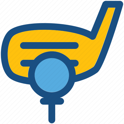 Golf, golf ball, golf club, golf stick, golf tee icon - Download on Iconfinder