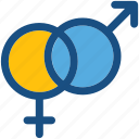 female gender, gender symbol, genders, male gender, sex symbol