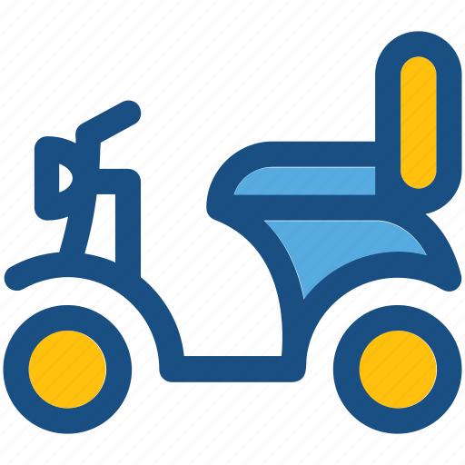 Motorscooter, scooter, transport, travel, vespa icon - Download on Iconfinder