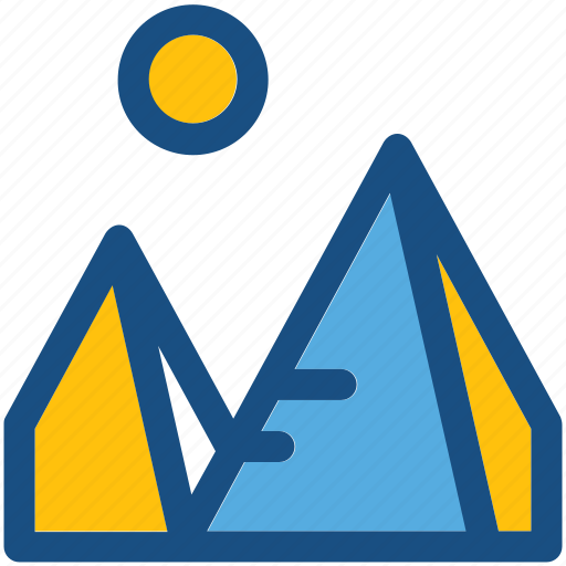 Hill station, hills, mountains, nature, snowy mountains icon - Download on Iconfinder
